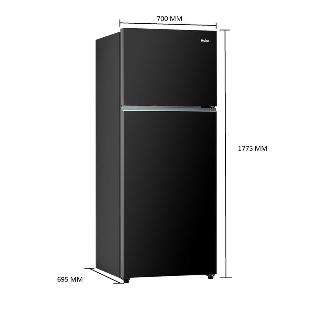 ตู้เย็น 2 ประตู HAIER HRF-455MNI 16 คิว สีดำ