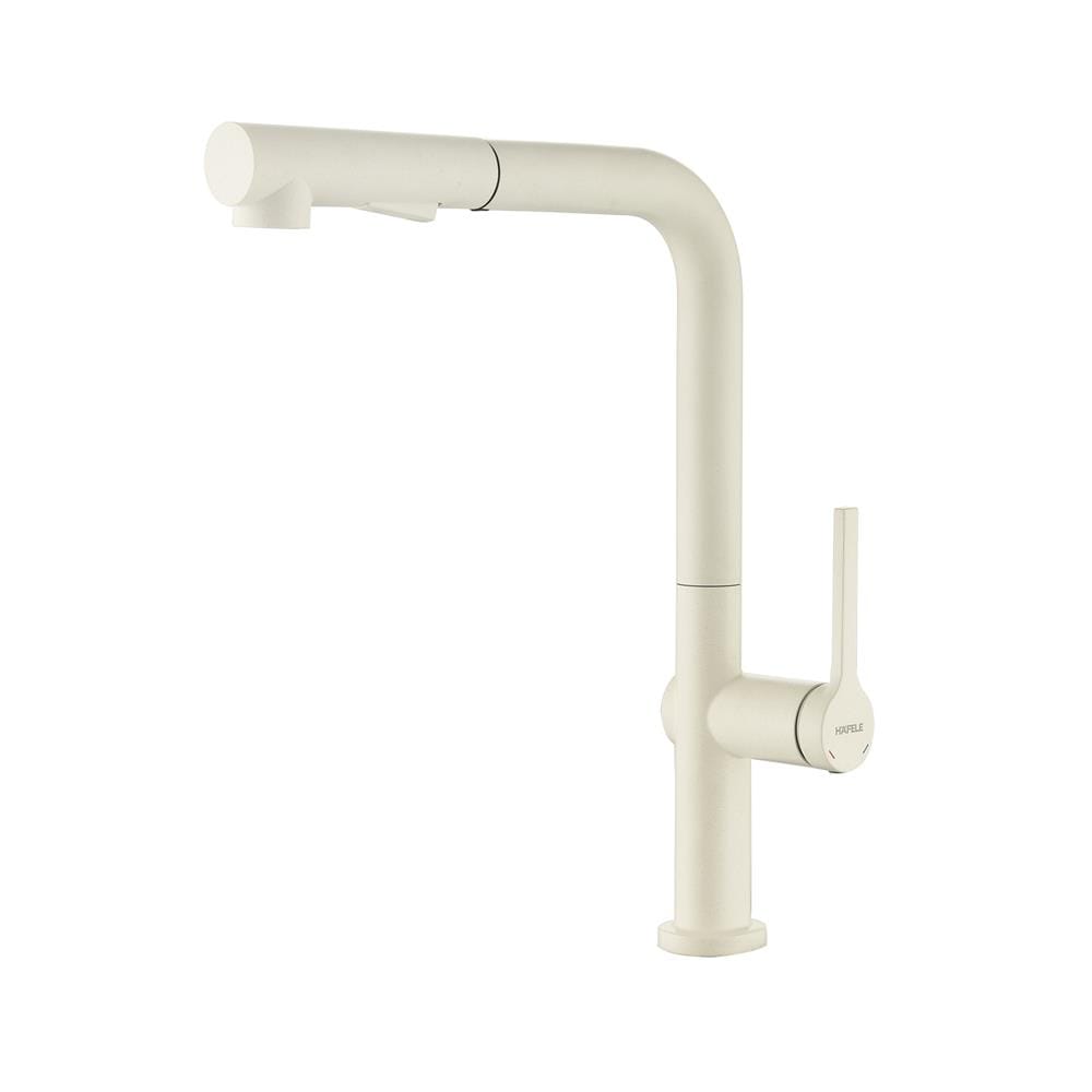 ก๊อกซิงค์ผสมเคาน์เตอร์ HAFELE 495.50.314 สีขาว