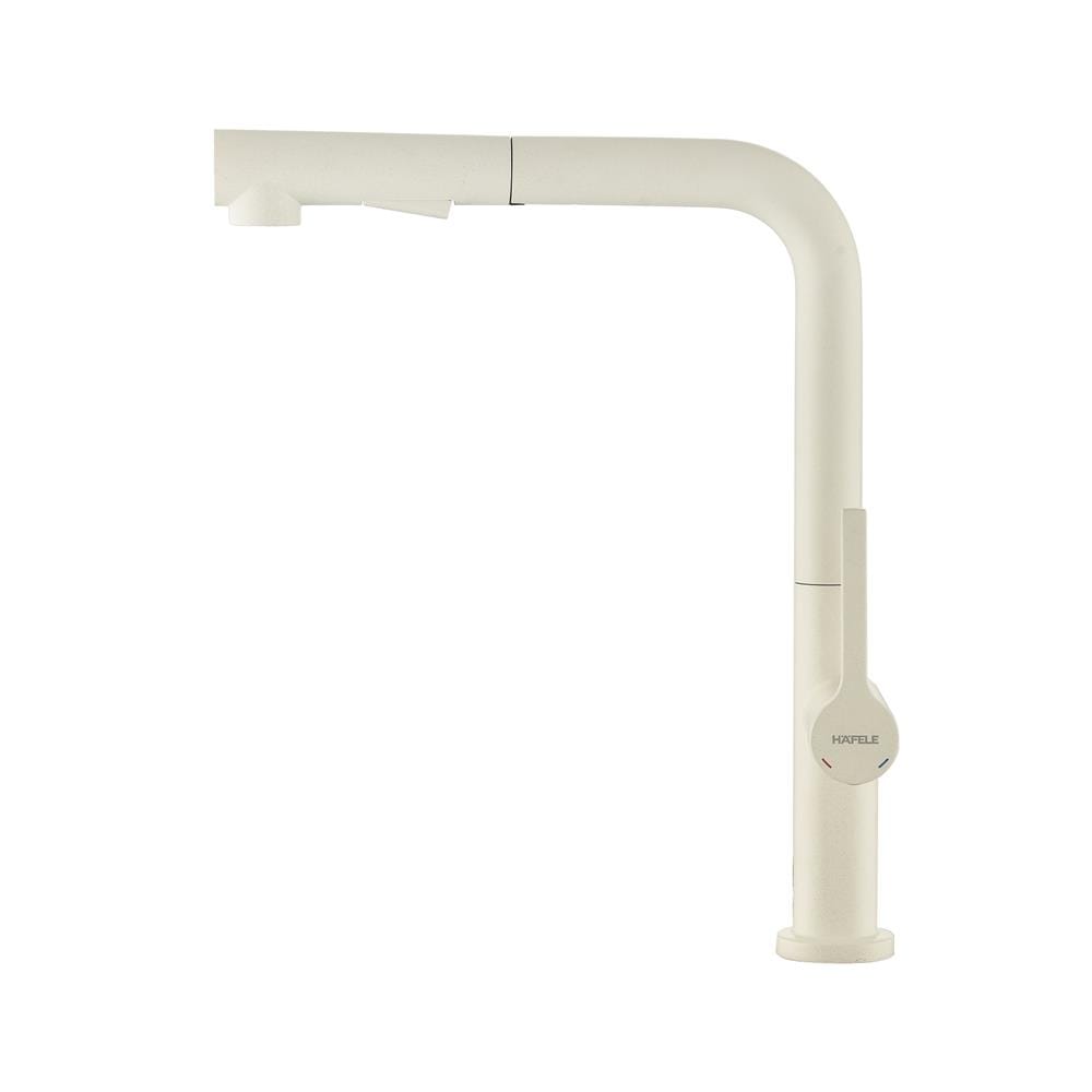ก๊อกซิงค์ผสมเคาน์เตอร์ HAFELE 495.50.314 สีขาว