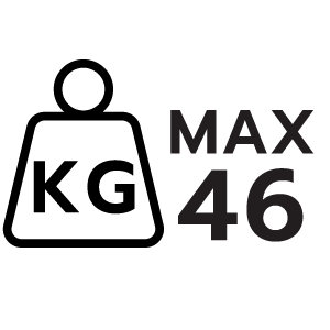 รองรับน้ำหนักได้ 46 กก.