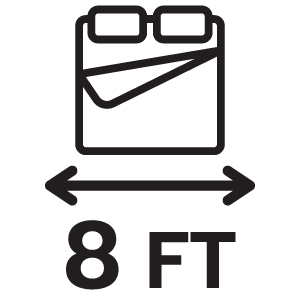 ขนาด 8FT ฟุต