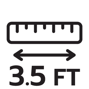 ขนาดสินค้า 3.5FT