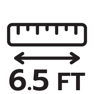 ขนาดสินค้า 6.5FT