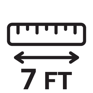 ขนาดสินค้า 7FT
