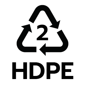 วัสดุหลัก พลาสติก HDPE
