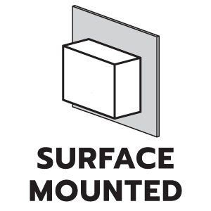 FLUSH WIRING/SURFACE WIRING SURFACE-MOUNTED