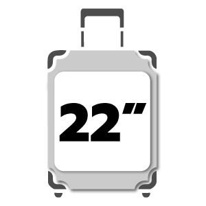 ขนาดสินค้า 22 นิ้ว