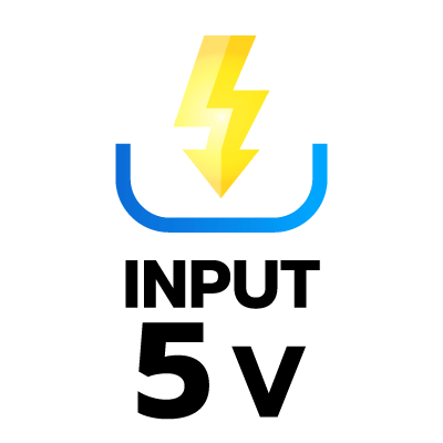 กระแสไฟขาเข้า 5V
