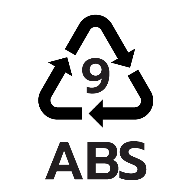 วัสดุหลัก พลาสติก ABS