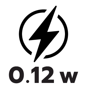 กำลังไฟ 0.12 วัตต์