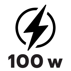 กำลังไฟ 100 วัตต์