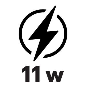 กำลังไฟ 11 วัตต์