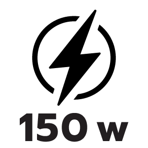 กำลังไฟ 150 วัตต์