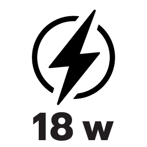 กำลังไฟ 18 วัตต์