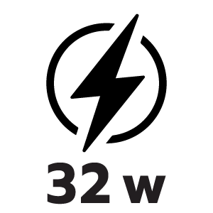 กำลังไฟ 32 วัตต์