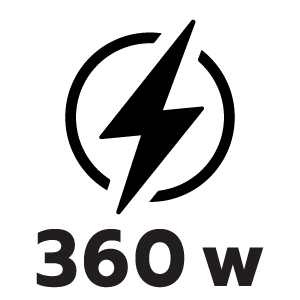 กำลังไฟ 360 วัตต์