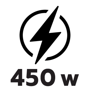 กำลังไฟ 450 วัตต์