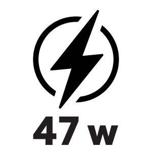 กำลังไฟ 4.7 วัตต์