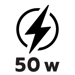 กำลังไฟ 50 วัตต์