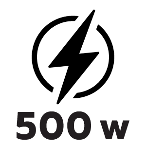 กำลังไฟ 500 วัตต์