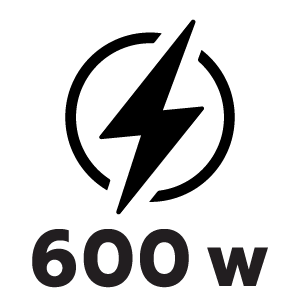 กำลังไฟ 600 วัตต์