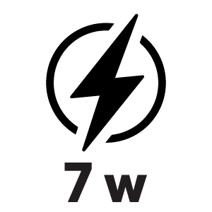 กำลังไฟ 7 วัตต์