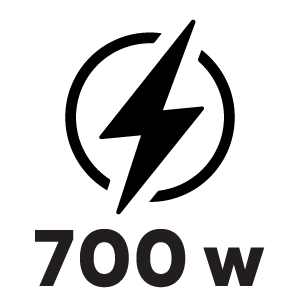 กำลังไฟ 700 วัตต์