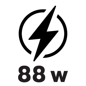 กำลังไฟ 88 วัตต์