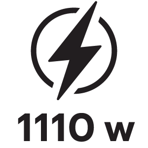 กำลังไฟ 1110วัตต์