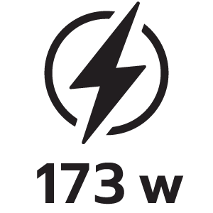 กำลังไฟ 173วัตต์