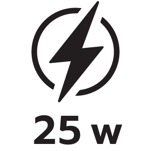 กำลังไฟ 25วัตต์