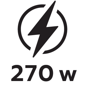 กำลังไฟ 270วัตต์