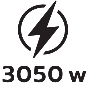 กำลังไฟ 3050วัตต์