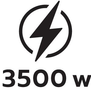 กำลังไฟ 3500วัตต์