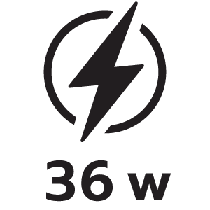 กำลังไฟ 36วัตต์