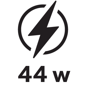 กำลังไฟ 44วัตต์