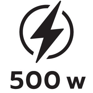 กำลังไฟ 500วัตต์