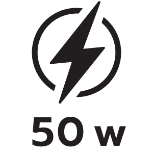 กำลังไฟ 50วัตต์