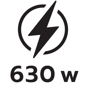 กำลังไฟ 630วัตต์