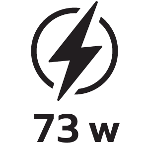 กำลังไฟ 73วัตต์