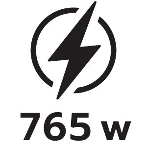กำลังไฟ 765วัตต์