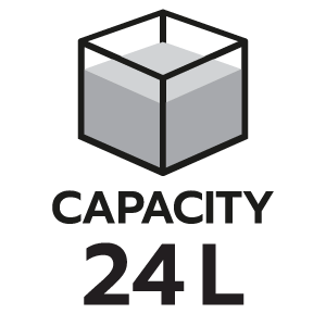 CAPACITY 24L