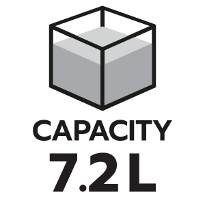 ความจุ 7.2ลิตร