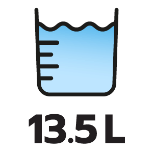 ความจุน้ำ 13.5ลิตร
