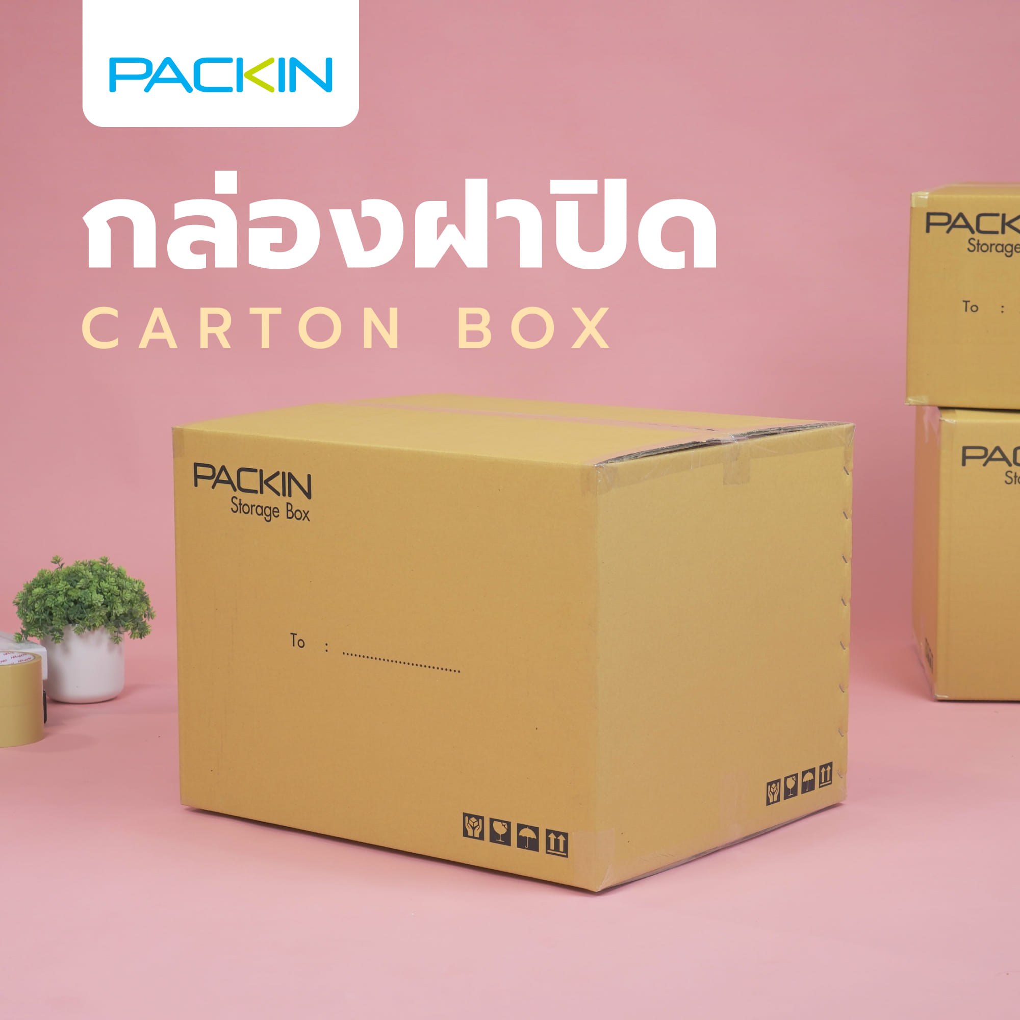 CARTON BOX PACK IN 45x55x40CM