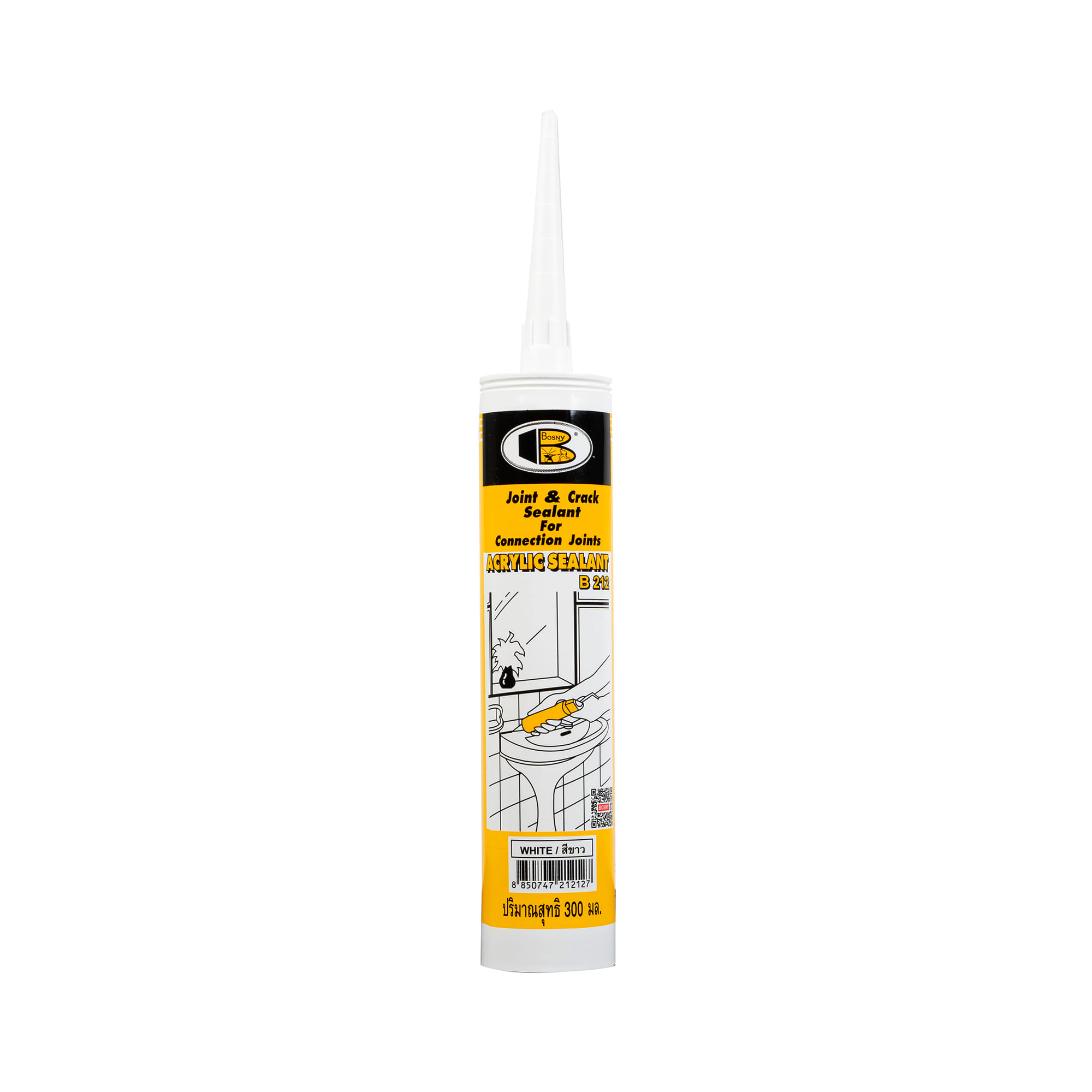 อะคริลิกซีลแลนท์ BOSNY B212 300 มล. สีน้ำตาล