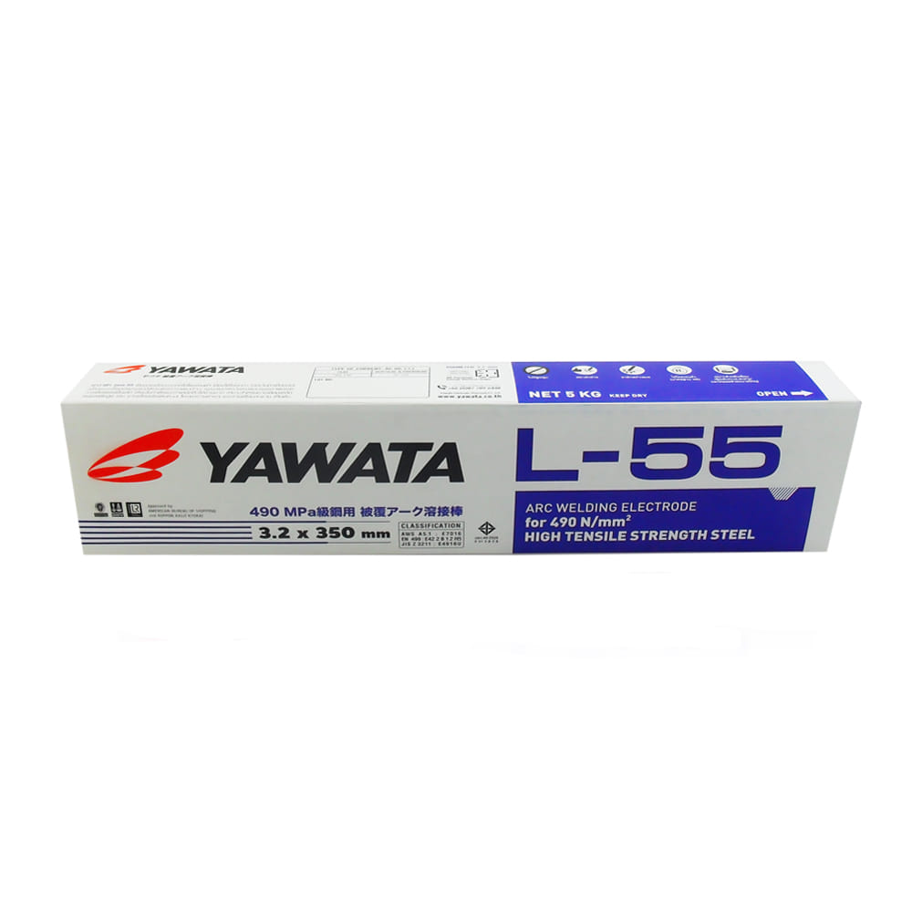 WELDING ELECTRODE YAWATA L55 3.2X350MM 5KG