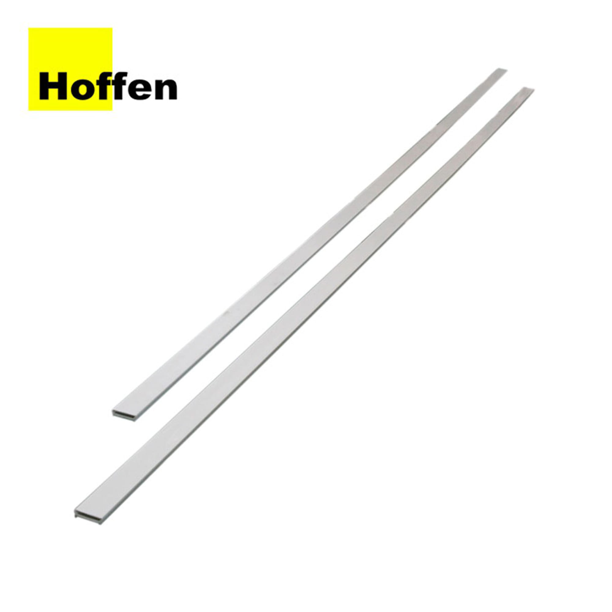 คิ้วตกแต่ง UPVC HOFFEN 200x2.5x0.7 ซม. สีขาว