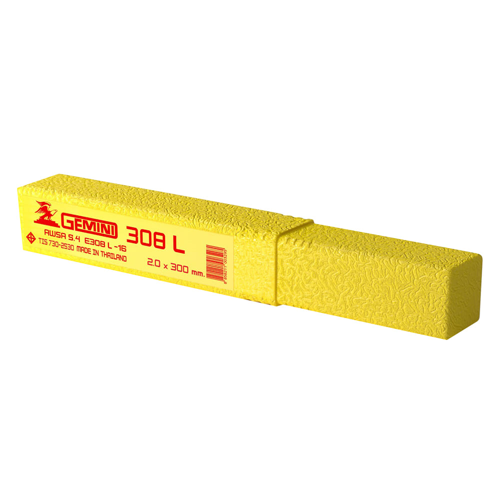 ลวดเชื่อมสเตนเลส GEMINI 308L 2.0x300 มม. 1 กก.