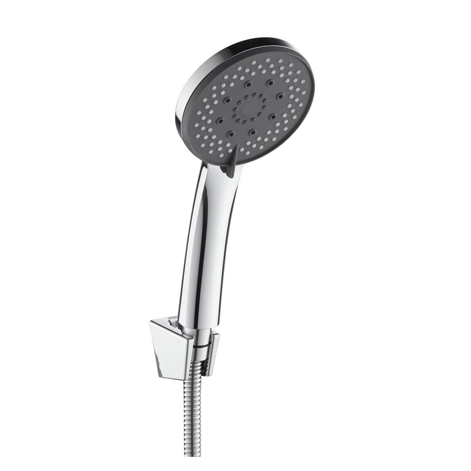 ชุดฝักบัวสายอ่อน 5 ระดับ RASLAND CHROME-1234 สีโครม
